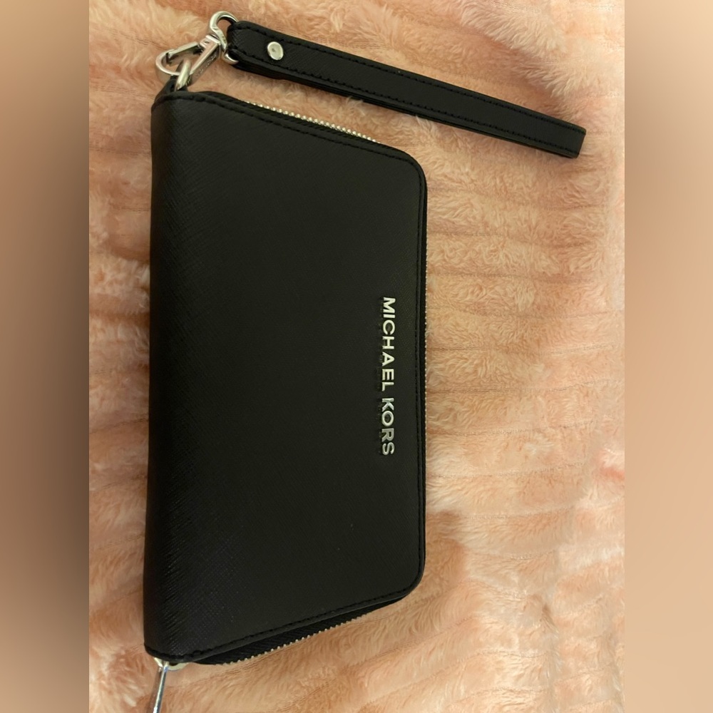 Lightly used MK wristlet